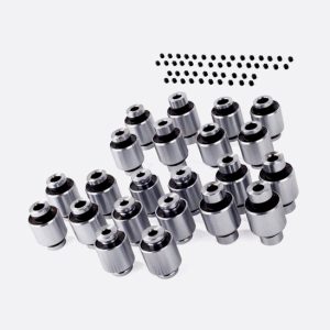 Mazda Miata Mx-5 NA NB Sealed Spherical Pillowball Suspension Bushing Kit 22 PCS